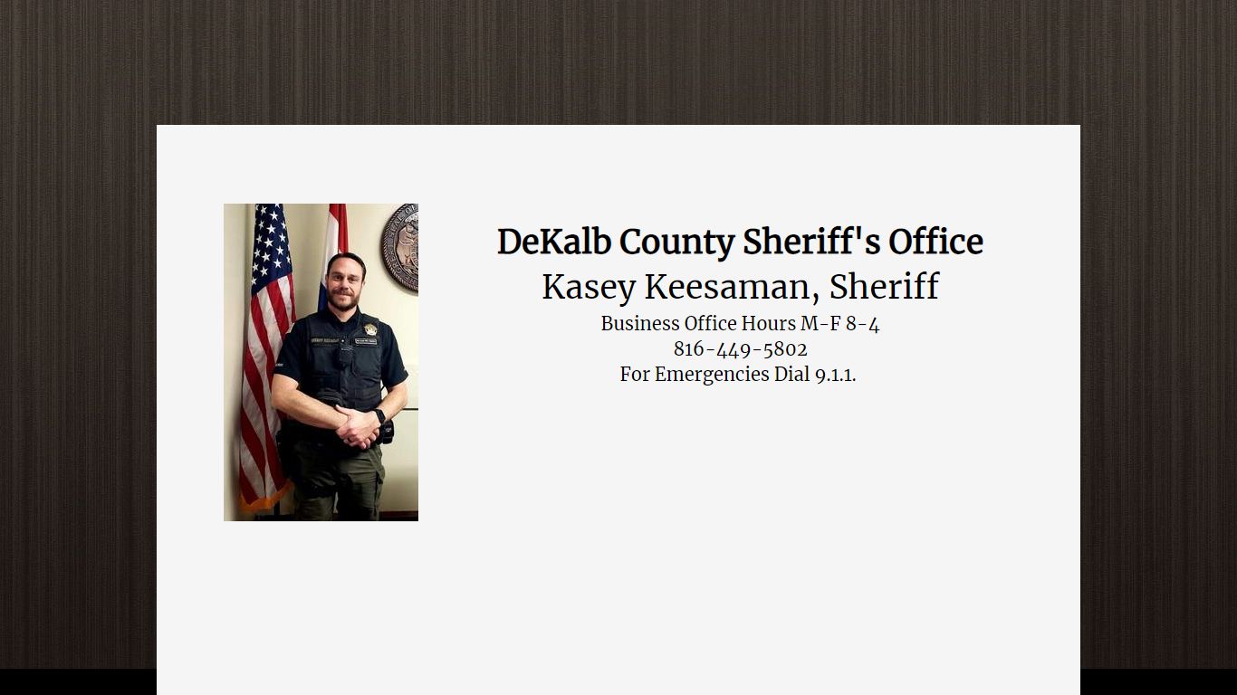 Sheriff - DeKalb County